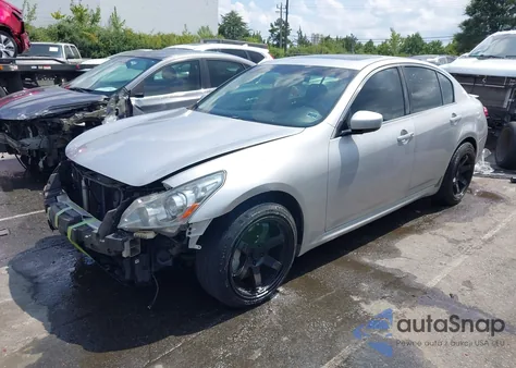 2012 Infiniti G37 Journey from USA, damaged, VIN JN1CV6AP0CM621980